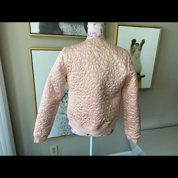 Guess silk satin pink jacket S - Picture 5 of 8